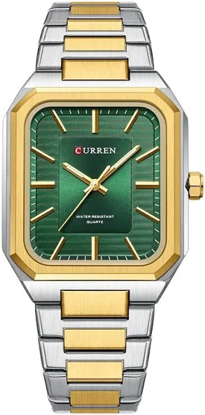 Curren 8457 Square Męski Zegarek Kwarcowy