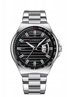 Zegarek Męski Curren Bransoleta Stylowy+Pudełko