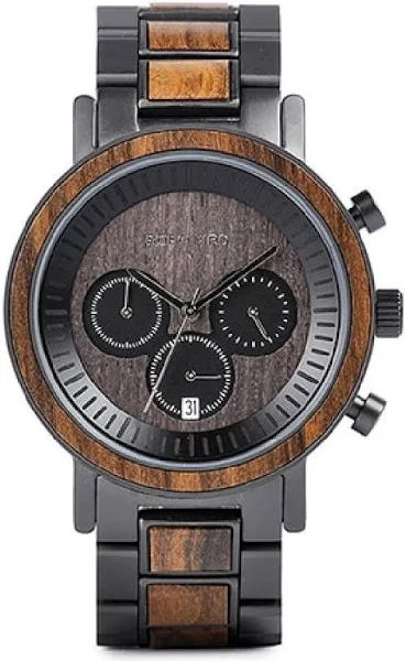 Zegarek Bobo Bird R01-3 Drewniany Męski Chronograf