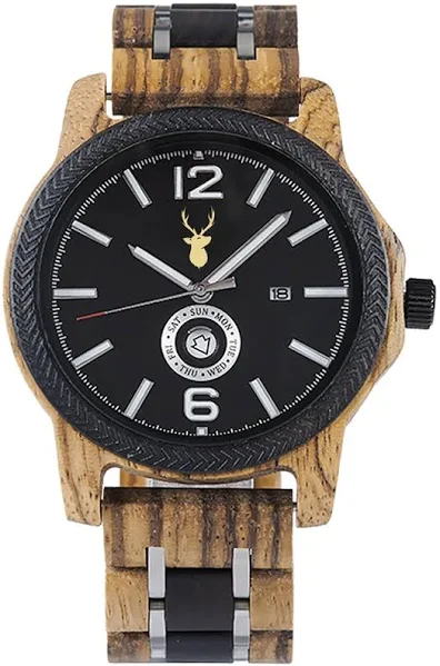 WOODWEAR Drewniany zegarek męski SHERMAN