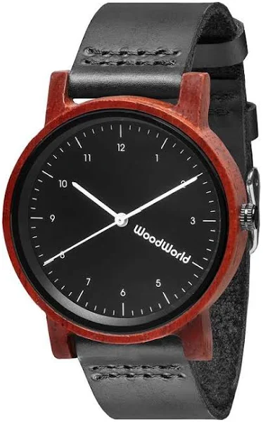 Drewniany Zegarek Black Tom