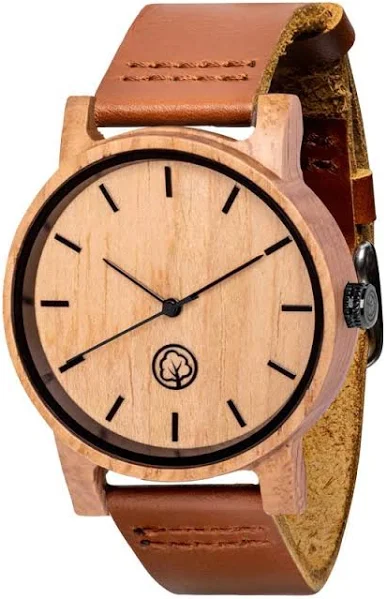 Drewniany Zegarek Brown Alfred