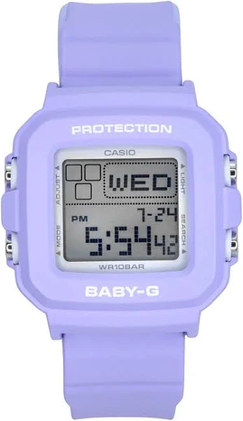 Casio Baby-G Square Watch Resin Digital BGD-10K