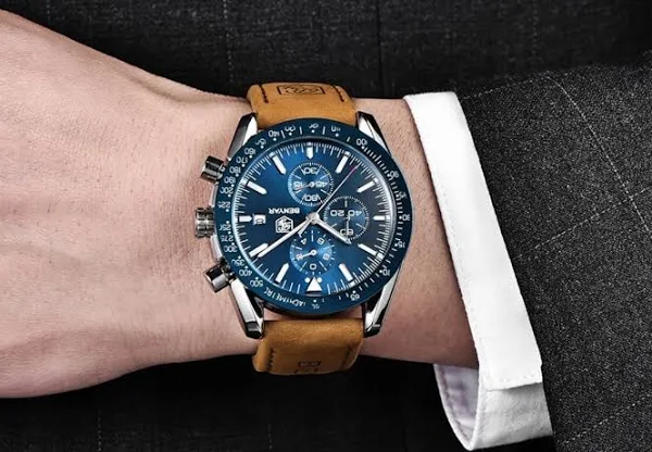 Benyar Zegarek Męski Chronograf