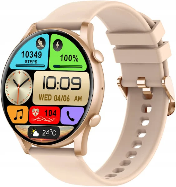 Smartwatch Pro Damski Zegarek Pl Menu Rozmowy Smart Watch Wodoodporny