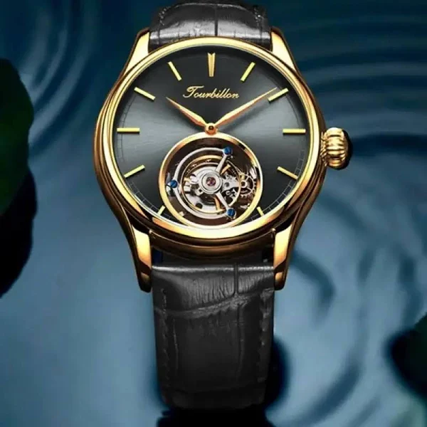 AESOP nowe oryginalne zegarek z czujnikiem ruchu w latający Tourbillon rzeczywistym dla mężczyzn