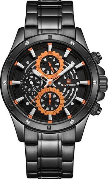 ZEGAREK MĘSKI NAVIFORCE NF9149 black + BOX