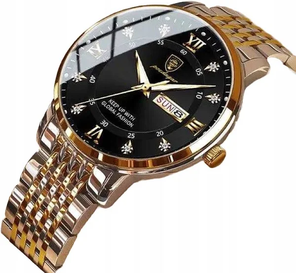 Zegarek męski Kwarcowy Klasyczny wodoodporny 3ATM