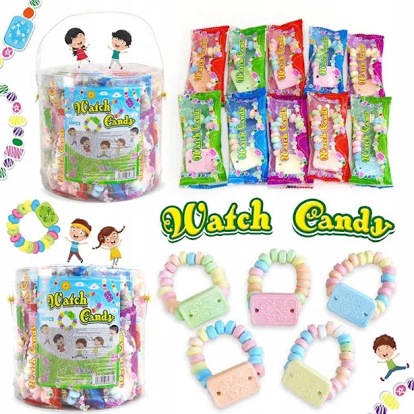 Pudrowe Zegarki Watch Candy