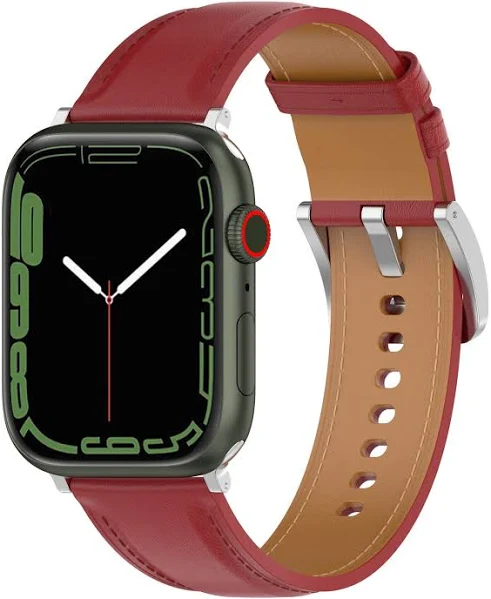 Bizon Skórzany pasek Strap Watch Casual do Apple