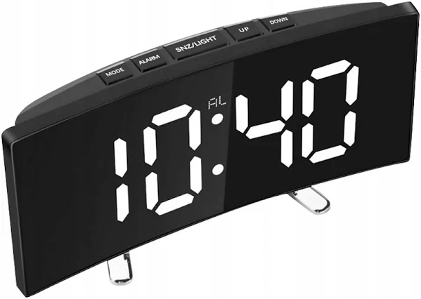 Zegar Cyfrowy Elektroniczny Budzik Led Termometr