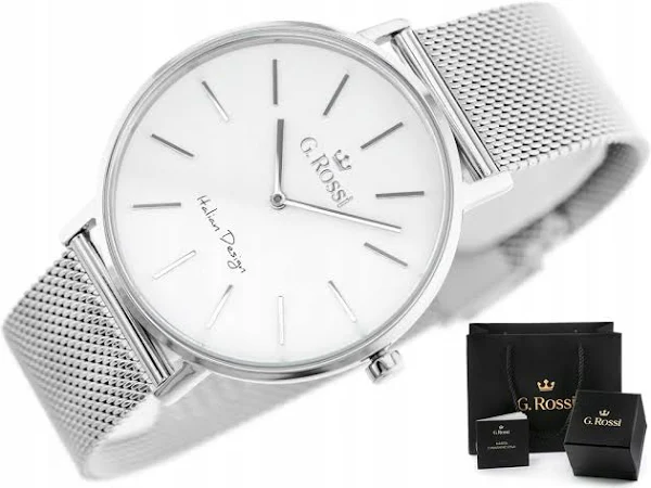 Zegarek Damski G. Rossi Rivia +box +grawer mesh modny