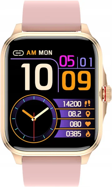 Inteligentny zegarek Bluetooth wzywa do pomiaru poziomu cukru we krwi