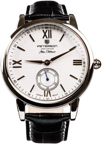 Klasyczny zegarek męski z mechanizmem kwarcowym