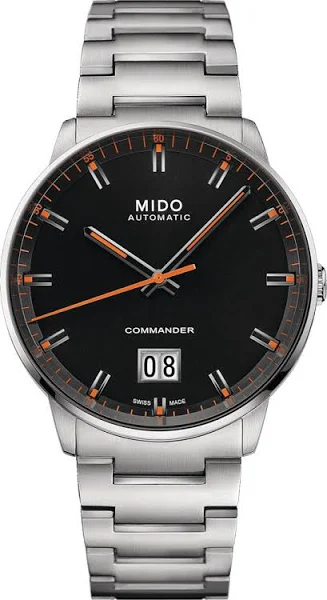 Mido Commander Big Date Czarna Tarcza Automatyczny M021.626.33.051.00 M0216263305100 Męski Zegarek