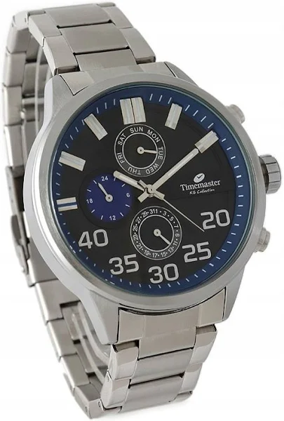 211/02 zegarek męski timemaster multidata bransoleta