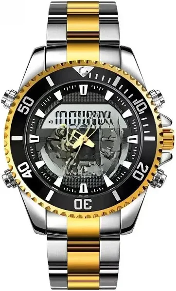 SKMEI 1850 Cyfrowe męskie kwarcowe zegarki na rękę Kalendarz Wodoodporny wyświetlacz LED Biznesowy zegarek elektroniczny Zegar męski Reloj Masculin