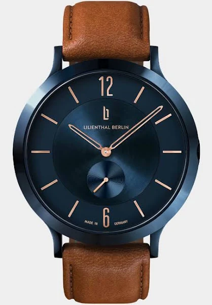 Męski Zegarek na Rękę Niebieski Koperta ze stali chirurgicznej