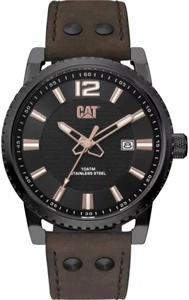 Zegarek stalowy CAT Utility 3H date
