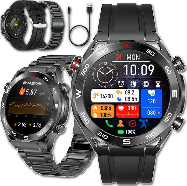 Smartwatch Zegarek Ekg Glukoza Hrv