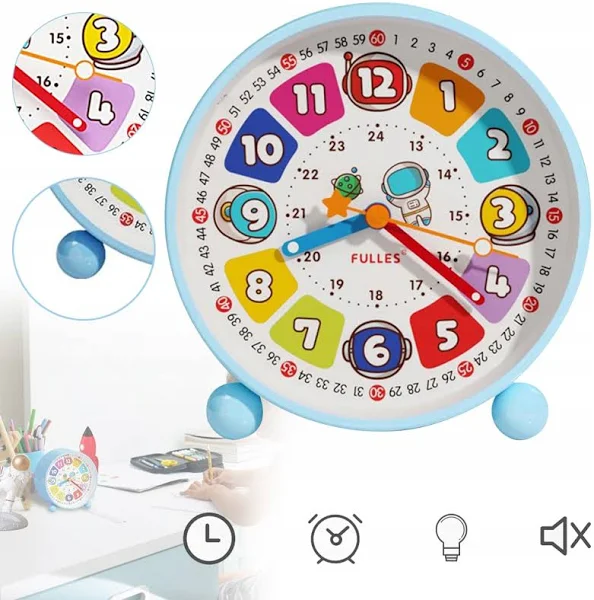 Cyfrowy Budzik Dla Dzieci Cichy Budzik Do Nauki