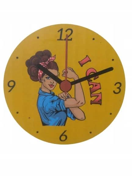 Magnetyczny zegar na lodówkę I Can