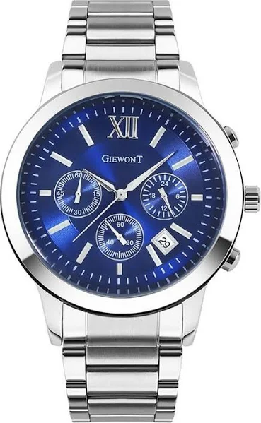 Zegarek Męski Giewont Apex Chrono GW6480-2 Chronograf Silver Blue