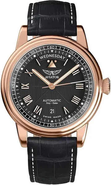 Zegarek męski Aviator Douglas Day-Date V.3.35.2.275.4
