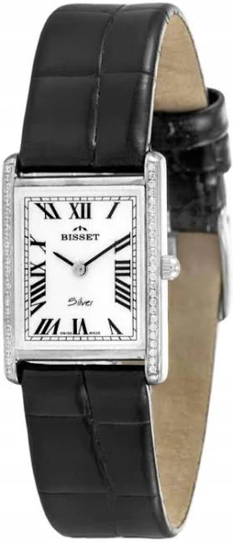 Zegarek damski srebrny Bisset Ag 925 'Elegance' kp2935