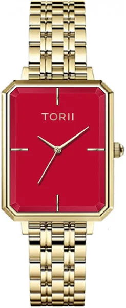 Zegarek damski TORII G23GB.T4 czerwony fashion