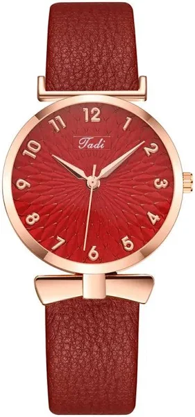 Zegarek na skórzanym pasku