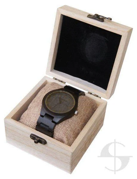 Zegarek Sortmund drewniany - męski (MIL2788) SR