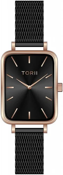 Zegarek damski TORII R20BS.BR czarny fashion