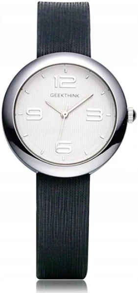 zegarek damski GeekThink na czarnym pasku